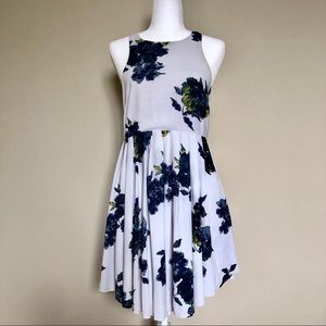 Free People White Floral Dress